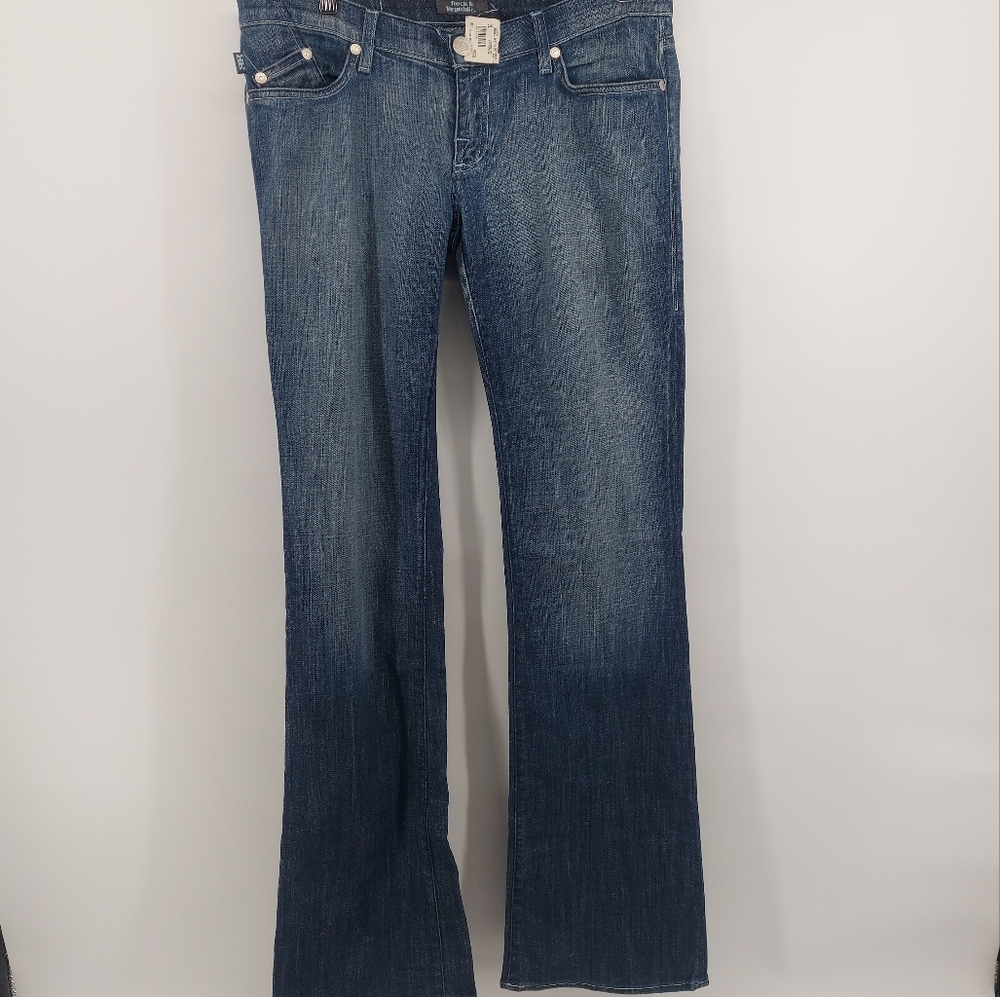 Rock & Republic Jagger 5 Pocket Boot Cut Jeans Blue Size 31